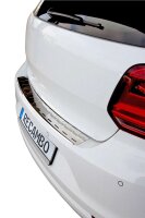 Ladekantenschutz Edelstahl chrom für VW POLO V 6C | 04.2014-2017 | mit Abkantung