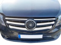 Edelstahl Kühlergrillleisten chrom für MERCEDES...