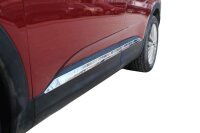 Edelstahl Chrom Türleisten für Opel Grandland X | BJ ab 2017> | 4-tlg Set Zierleisten