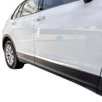 Edelstahl Chrom Türleisten passend für VW Tiguan II Allspace, Typ BW2, ab 2016>