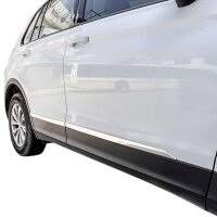Edelstahl Chrom Türleisten für VW Tiguan II | Typ AD1 | BJ ab 2016>