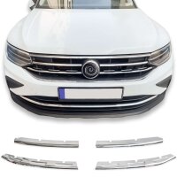 Edelstahl Kühlergrill Leisten chrom für VW Tiguan II + Allspace Facelift | BJ ab 2020>