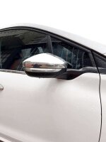 Edelstahl Chrom Spiegelkappen Set passend für Peugeot 2008 I Bj 2013-2019 Blende