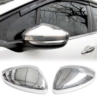 Edelstahl Chrom Spiegelkappen für Opel Corsa F | BJ...