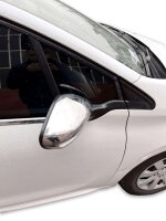 Edelstahl Chrom Spiegelkappen für Opel Corsa F | BJ ab 2019>