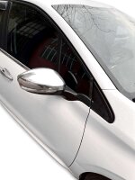 Edelstahl Chrom Spiegelkappen für Peugeot 208 II | BJ ab 2019>