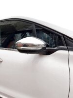 Edelstahl Chrom Spiegelkappen für Peugeot 2008 II | BJ ab 2019>