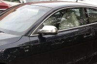 Edelstahl Chrom Spiegelkappen Set passend für Audi A5 S5 RS5 Typ 8T Bj 2010-2016