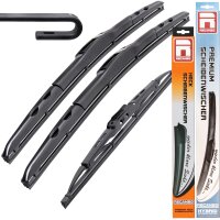 Hybrid Scheibenwischer vorne + hinten für Opel Omega...