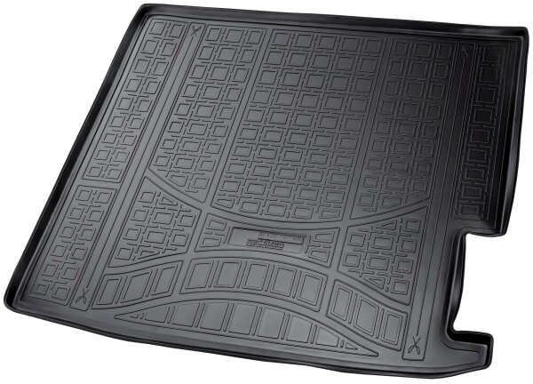 Kofferraumwanne | Variante: TPE - PE | für BMW X4 | Typ F26 | BJ 2014-2018 | passgenau mit Rand