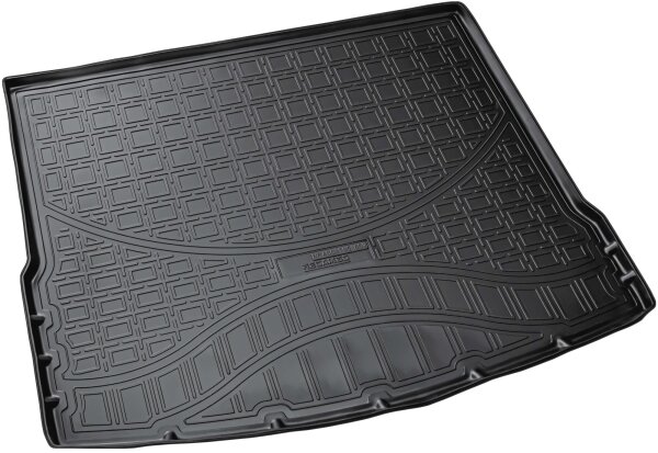 Kofferraumwanne | Variante: TPE - PE | für VW Tiguan II ab 2016> | für Varioboden obere Position