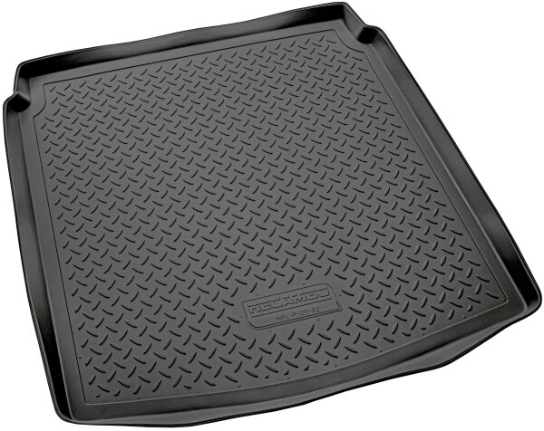 Kofferraumwanne | Variante: TPE - PE | für Audi A4 B8 Limousine | 2008-2015 | passgenau mit Rand