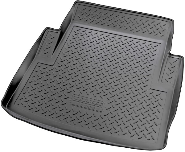 Kofferraumwanne | Variante: TPE - PE | für BMW 3er E90 Limousine, 2005-2011 | passgenau mit Rand