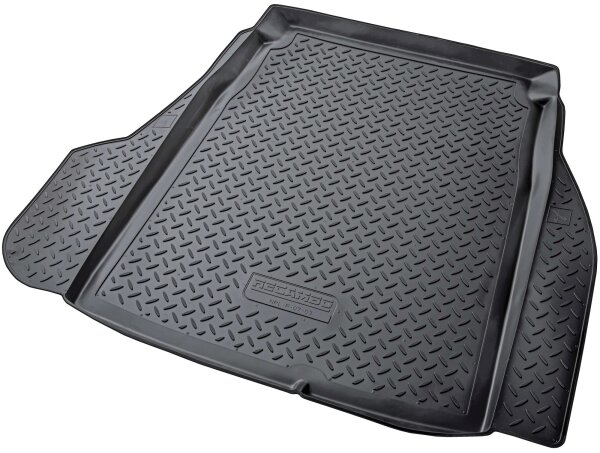 Kofferraumwanne | Variante: TPE - PE | für BMW 5er E60 Limousine, 2003-2010 | passgenau mit Rand