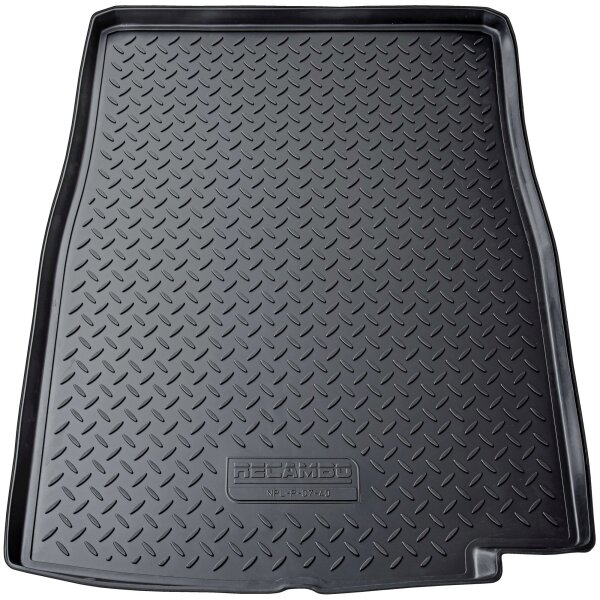 Kofferraumwanne | Variante: TPE - PE | für BMW 7er F02, LANG | BJ 2008-2015 | passgenau mit Rand