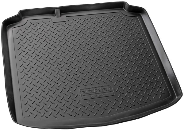Kofferraumwanne | Variante: TPE - PE | für Seat Leon II | Typ 1P1 | 2005-2012 | passgenau + Rand