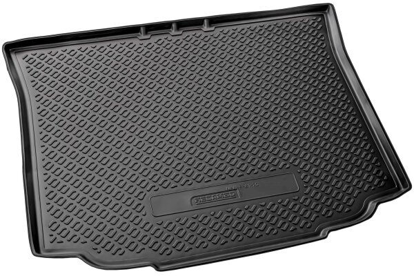 Kofferraumwanne | Variante: TPE - PE | für Skoda Roomster | BJ 2006-2015 | passgenau mit Rand