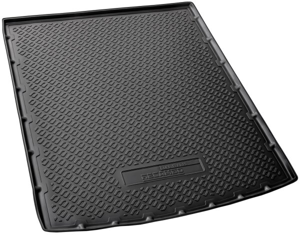 Kofferraumwanne | Variante: TPE - PE | für Skoda Superb II Kombi | 2008-2015 | passgenau mit Rand