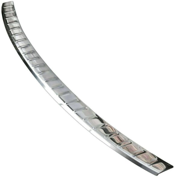 Ladekantenschutz CHROM MATT ABS für AUDI A1, TYP 8X | 2010-2018 | mit Abkantung