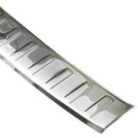 Ladekantenschutz Edelstahl | CHROM - MATT | für AUDI A4 B9 8W AVANT |ab 2015 | mit Abkantung