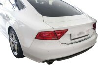 Ladekantenschutz Edelstahl | CHROM - MATT | für AUDI A7 | TYP 4G |2010-2018| mit Abkantung