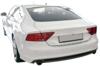 Ladekantenschutz Edelstahl | CHROM - MATT | für AUDI A7 | TYP 4G |2010-2018| mit Abkantung