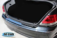 Ladekantenschutz Edelstahl | CHROM - MATT | für BMW 7er E65 | 2002-2008 | mit Abkantung