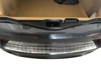 Ladekantenschutz Edelstahl | CHROM - MATT | für BMW X5 E70 | BJ 2006-2013 | mit Abkantung