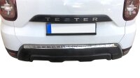 Ladekantenschutz Edelstahl | CHROM - MATT | für Dacia Duster II | ab 2018 | mit Abkantung