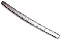 Ladekantenschutz Edelstahl | CHROM - MATT | für Dacia Duster II | ab 2018 | mit Abkantung