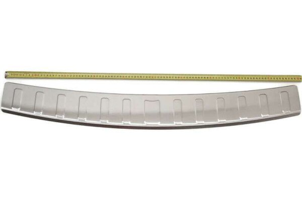 Ladekantenschutz Edelstahl | CHROM - MATT | für Dacia LODGY | ab 2012 | mit Abkantung