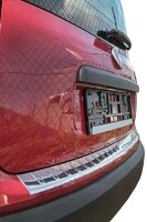 Ladekantenschutz Edelstahl | CHROM - MATT | für FIAT PANDA | 312 / 319 ab 2012 | mit Abkantung