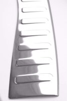 Ladekantenschutz Edelstahl | CHROM - MATT | für FORD B MAX | BJ 2012-2017 | mit Abkantung