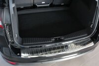 Ladekantenschutz Edelstahl | CHROM - MATT | für FORD C MAX II | BJ ab 2010 | mit Abkantung