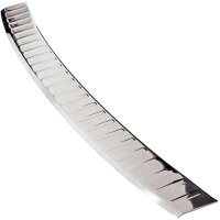 Ladekantenschutz Edelstahl | CHROM - MATT | für FORD EDGE 2016-2018 | mit Abkantung