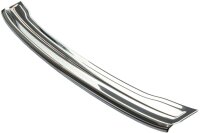 Ladekantenschutz Edelstahl | CHROM - MATT | für FORD FIESTA 6 | 2008-2017 | mit Abkantung