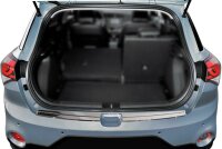 Ladekantenschutz Edelstahl | CHROM - MATT | für HYUNDIA i20 II ACTIVE | 2014-2018 | 2-TLG