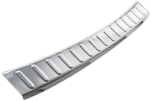 Ladekantenschutz CHROM MATT ABS für MERCEDES A Klasse W177 ab 2018 mit Abkantung