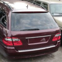 Ladekantenschutz Edelstahl | CHROM - MATT | für MERCEDES E-KLASSE S211 CLASSIC | 2002-2009