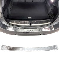 Ladekantenschutz Edelstahl | CHROM - MATT | für BMW X2 | Typ F39 | BJ ab 2017 (1461)