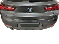 Ladekantenschutz Edelstahl | CHROM - MATT | für BMW X2 | Typ F39 | BJ ab 2017 (1461)