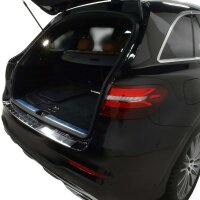 Ladekantenschutz Edelstahl | CHROM - MATT | für MERCEDES GLC KLASSE X253 | 2015-03.2019