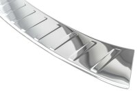 Ladekantenschutz Edelstahl | CHROM - MATT | für Tesla Model X | BJ ab 2015