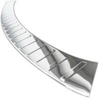 Ladekantenschutz Edelstahl | CHROM - MATT | für Tesla Model X | BJ ab 2015