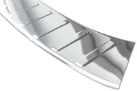 Ladekantenschutz Edelstahl | CHROM - MATT | für Tesla Model X | BJ ab 2015