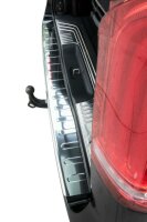 Ladekantenschutz Edelstahl | CHROM - MATT | für MERCEDES VITO, V-KLASSE W447 | mit Abkantung