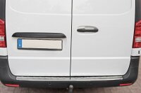 Ladekantenschutz Edelstahl | CHROM - MATT | für MERCEDES VITO W447, V-KLASSE W447