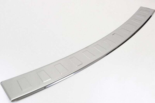 Ladekantenschutz Edelstahl | CHROM - MATT | für OPEL ASTRA H CARAVAN 2004-2010 | +Abkantung