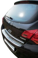 Ladekantenschutz Edelstahl | CHROM - MATT | für OPEL ASTRA J SCHRÄGHECK | 2010-2015