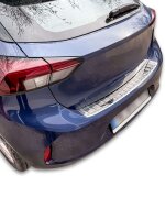 Ladekantenschutz Edelstahl | CHROM - MATT | für OPEL Corsa F | BJ ab 2019